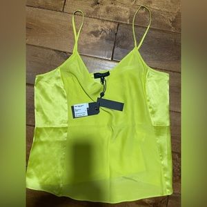 rag & bone 100% silk XS tank: NWT